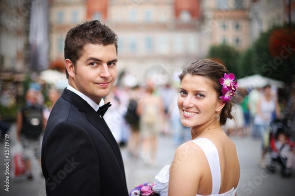 Fototapeta Wedding couple