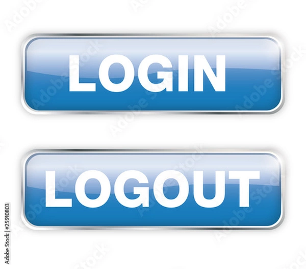 Obraz Login Logout