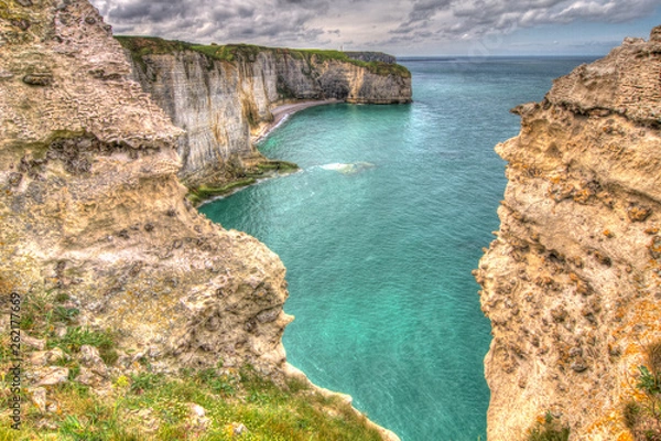 Fototapeta Küste von Etretat (Étretat), Frankreich