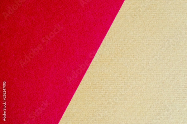 Fototapeta Red and yellow paper texture background.