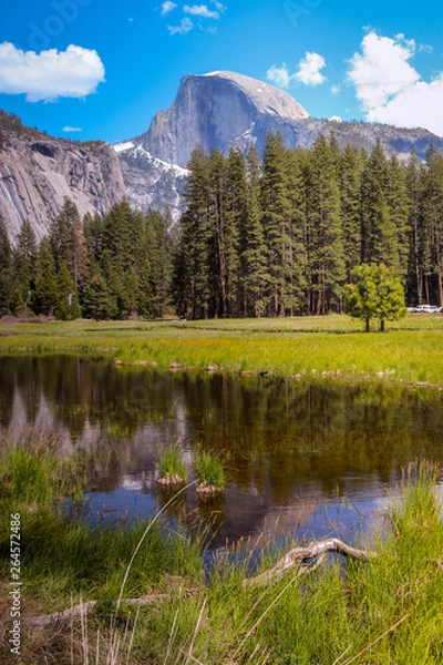 Fototapeta Reflections of Half dome 