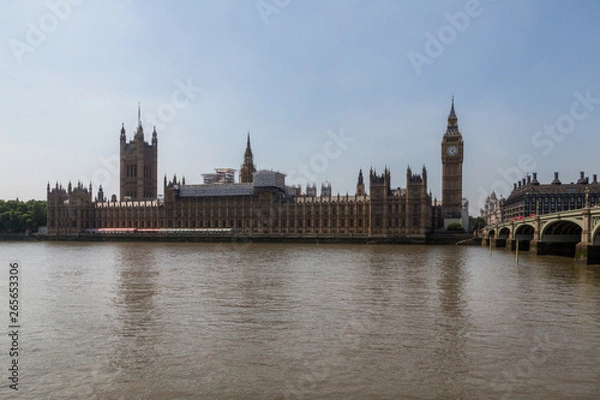 Fototapeta Big ben à londrès 