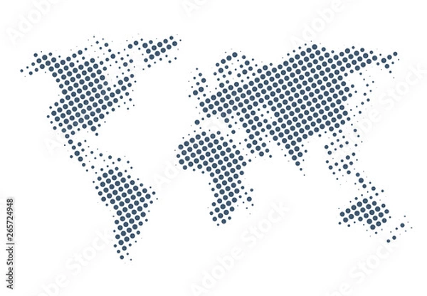 Fototapeta Creaive world map design