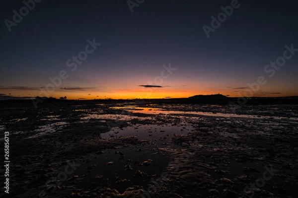 Fototapeta Scrabo Tower Newtownards Sunset