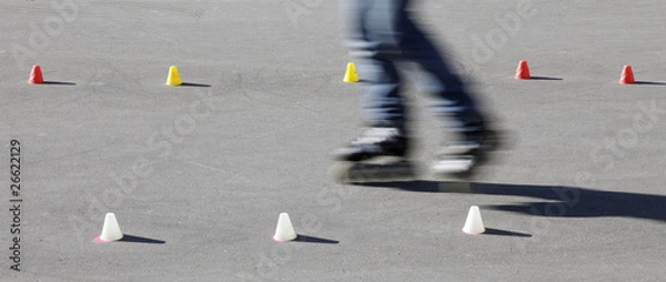 Fototapeta rollerblade