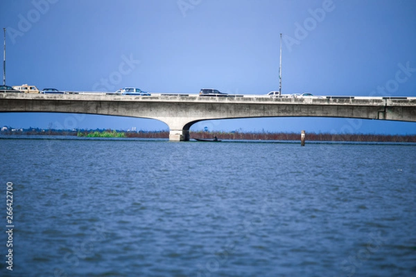 Fototapeta 3rb Mainland bridge in lagos nigeria