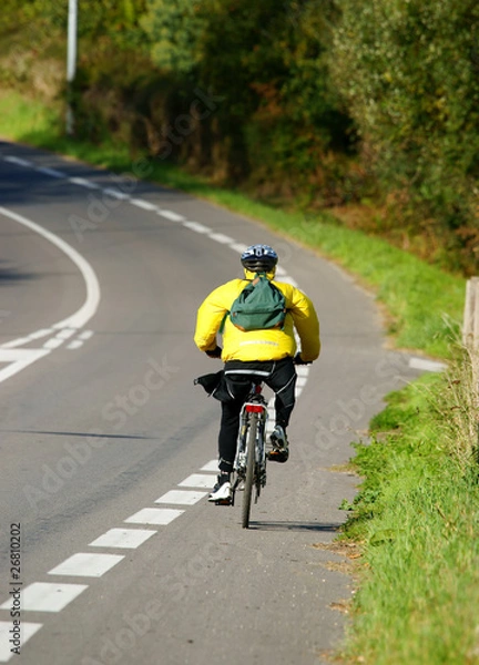 Fototapeta piste cyclable