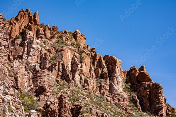 Fototapeta Devil's Canyon Rock Formations