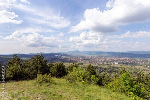 Fototapeta Nagy-Zsiros mountain in the Pilis