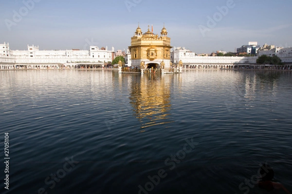 Fototapeta The Golden Temple in the Punjab, India.