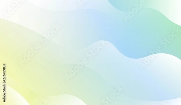 Fototapeta Geometric Pattern With Lines, Wave. For Your Design Ad, Banner, Cover Page. Vector Illustration with Color Gradient.