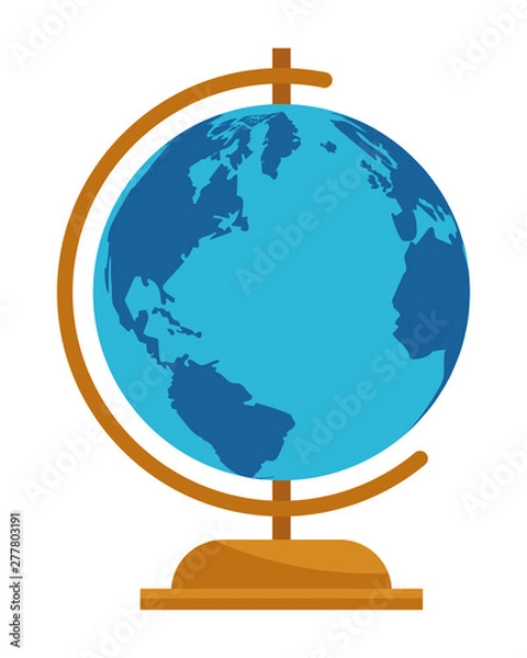 Fototapeta Earth world globe education symbol