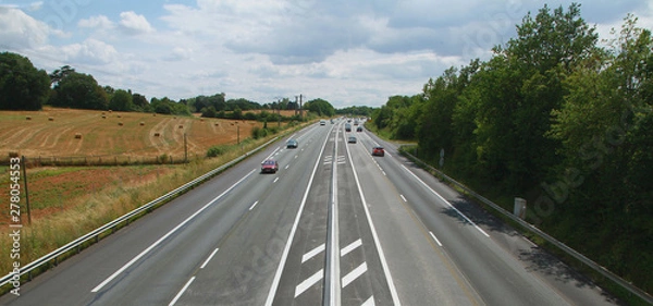 Fototapeta Autoroute	