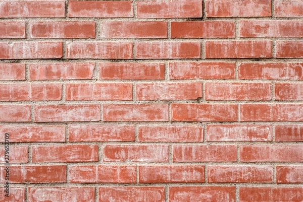 Fototapeta red brick wall background