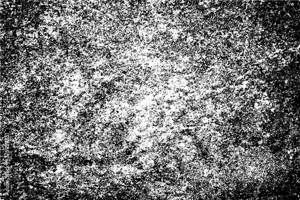 Fototapeta Black white grunge. Gloomy abstract monochrome background. Smudge. Worn texture.