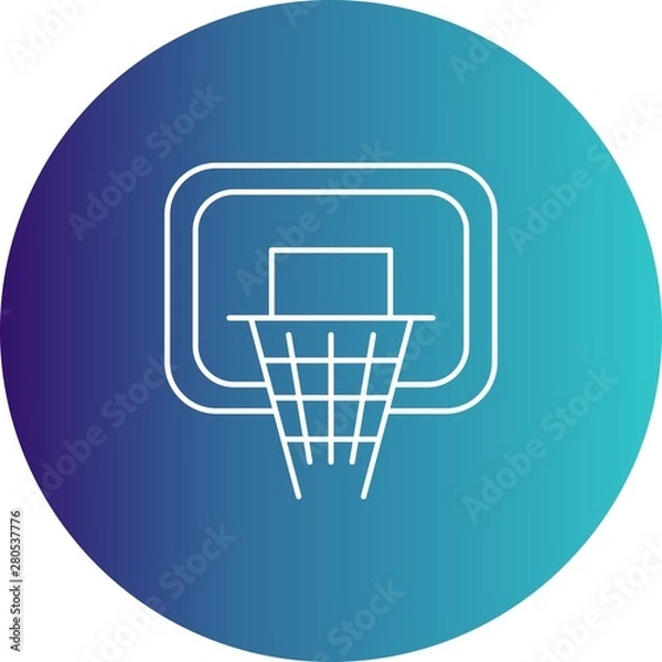 Fototapeta  Basket Ball icon for your project