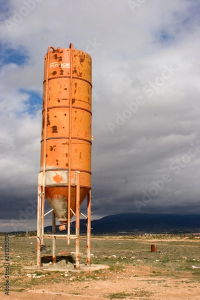 Fototapeta Cement silo