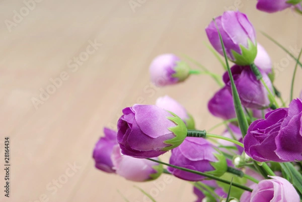 Fototapeta Flower on floor