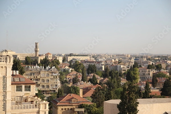 Fototapeta the holy city of Jerusalem