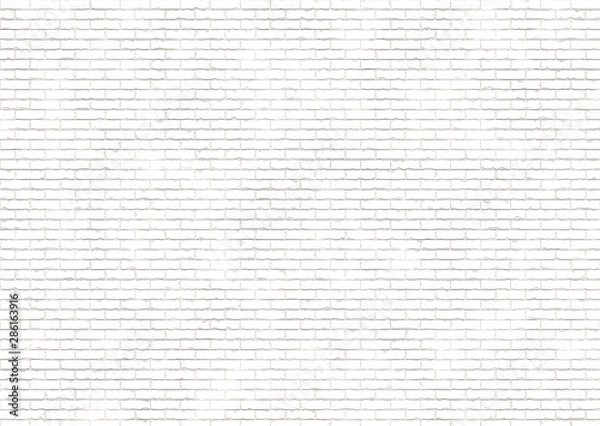 Fototapeta white brick wall