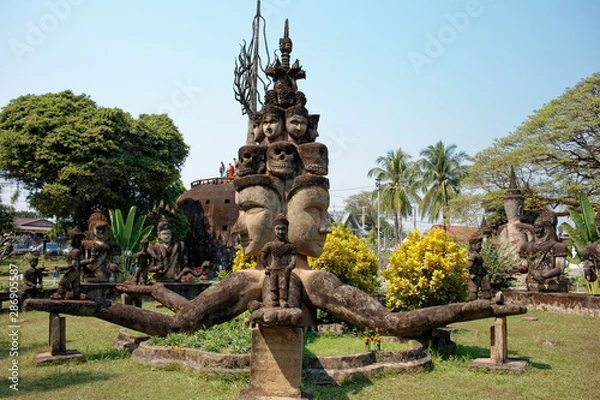 Fototapeta Vientiane Laos: Buddha Park (Xieng Khuan)  Sculpture Park