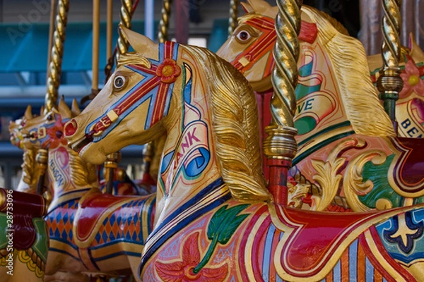 Fototapeta Fairground Rides