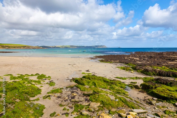 Fototapeta Portscatho Cornwall England UK