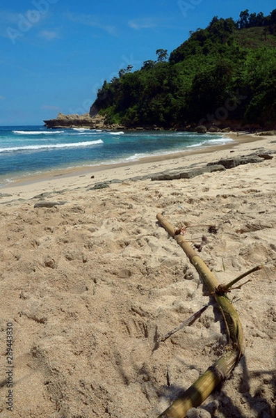 Fototapeta Sanggar Beach - Tulungagung, East Java, Indonesia