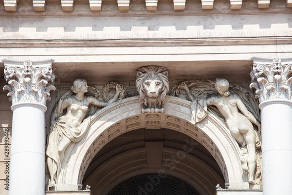 Fototapeta Closeup of Lviv opera house