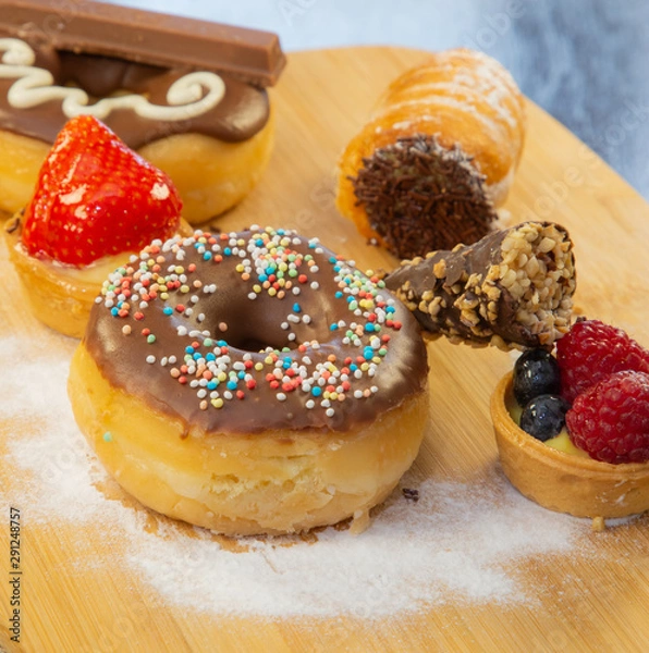 Fototapeta Donut dessert for everyday