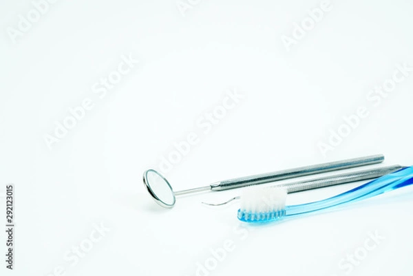 Fototapeta Toothbrush and Oral Cleansing, dental clinic