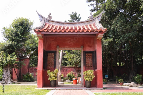 Fototapeta Confucius Temple in Tainan, Taiwan.