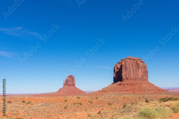 Obraz Desert landscape in Monument Valley