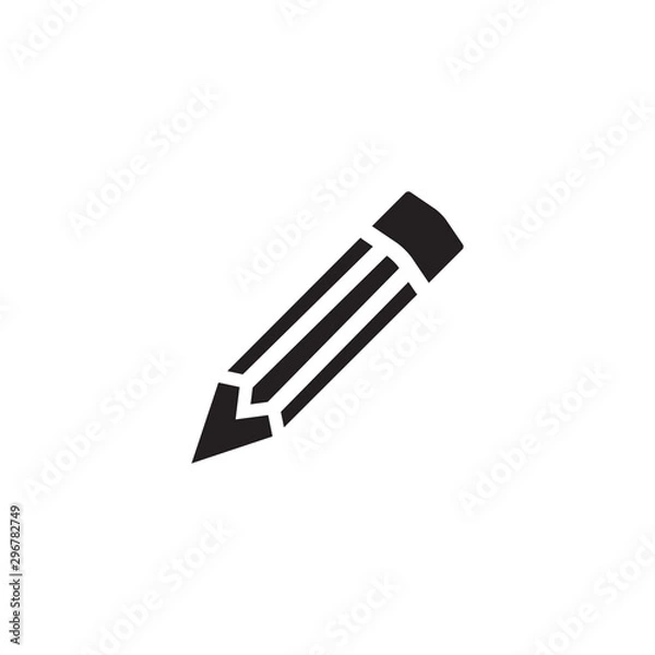 Fototapeta pencil icon vector trendy style