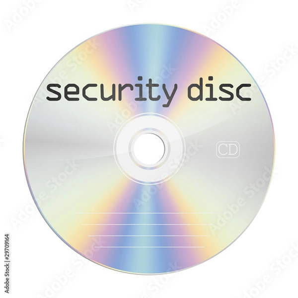 Obraz security disc