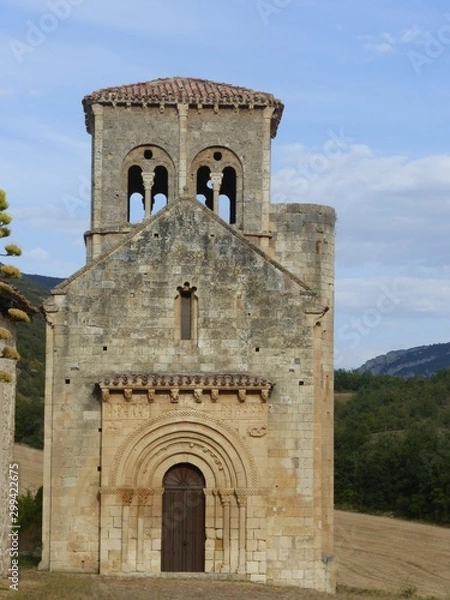 Fototapeta IGLESIA DE SAN PEDRO DE TEJADA,BURGOS