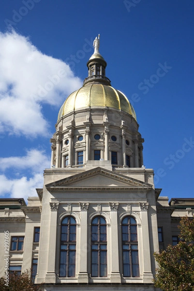 Fototapeta Georgia State Capitol Building in Atlanta, Georgia.