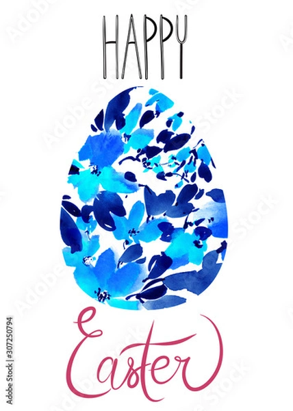 Fototapeta Happy easter card