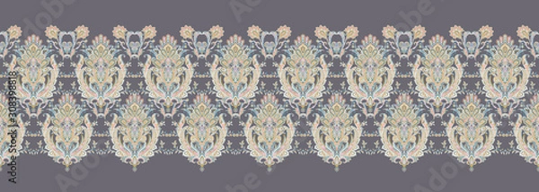 Fototapeta Decorative elegant luxury design.Paisley pattern.