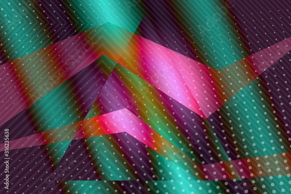 Fototapeta abstract, pattern, blue, design, wallpaper, texture, color, light, illustration, art, colorful, graphic, pink, backgrounds, green, square, backdrop, technology, digital, bright, geometric, blur, decor