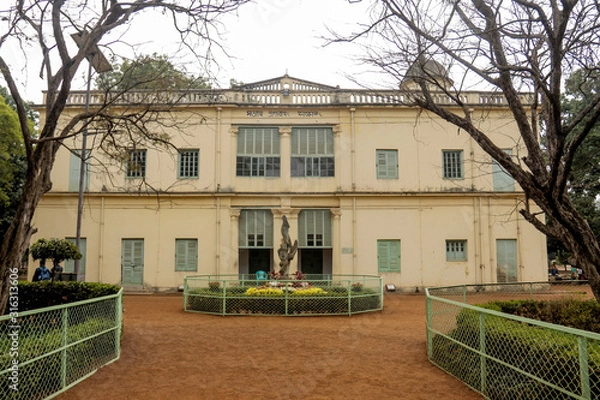 Fototapeta Rabindranath Tagore First House in Santiniketan Back Side