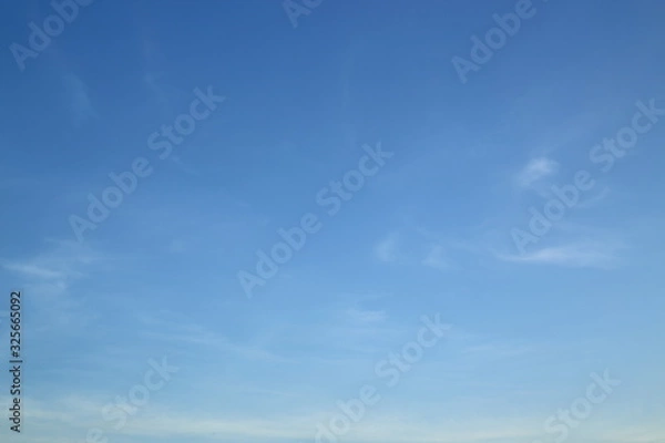 Fototapeta clear blue sky background