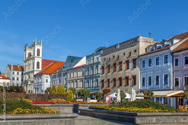 Fototapeta SNP Square in Banska Bystrica, Slovakia