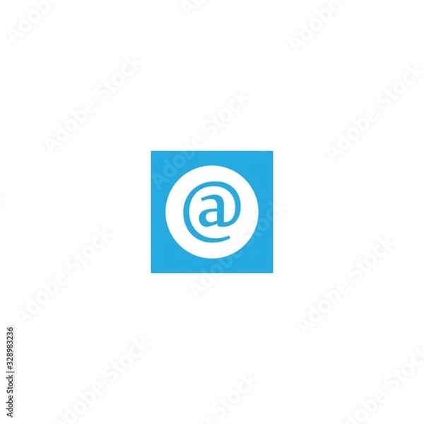 Fototapeta A Letter logo business template vector icon