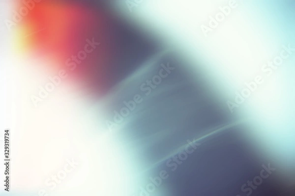 Fototapeta Abstract blurred light background with color dark spot.