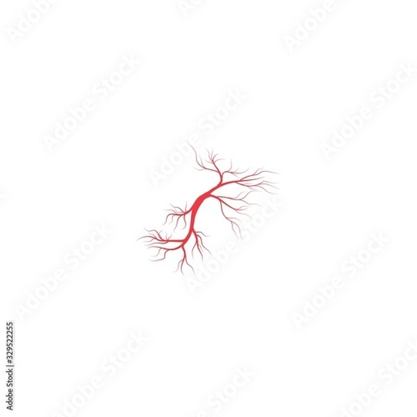 Fototapeta Arteries icon Vector Illustration design