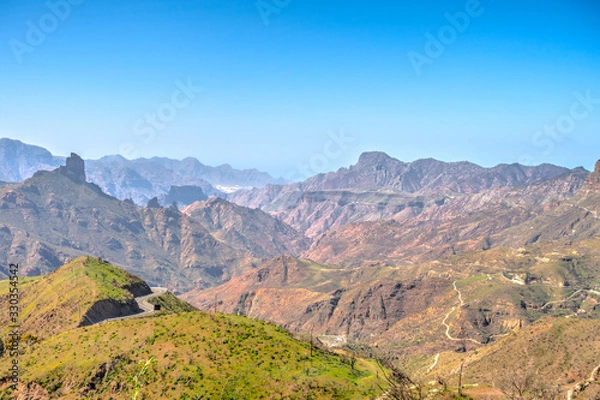 Fototapeta Cruz de Tejeda, Grand Canary Island, Spain