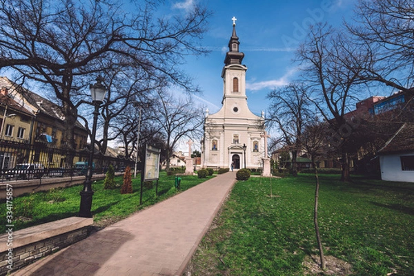 Fototapeta Church in Subotica Old Town