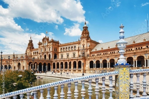 Fototapeta Seville Plaza de Espana