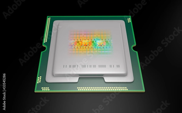 Fototapeta CPU